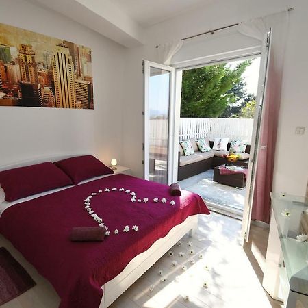 Apartment Libra With Sea View Abbazia Esterno foto